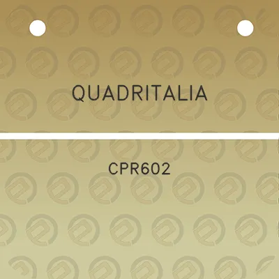 quadritalia-cpr602