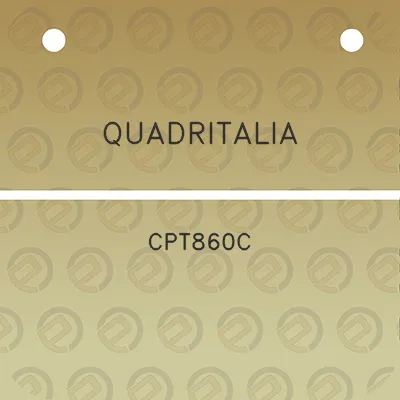 quadritalia-cpt860c