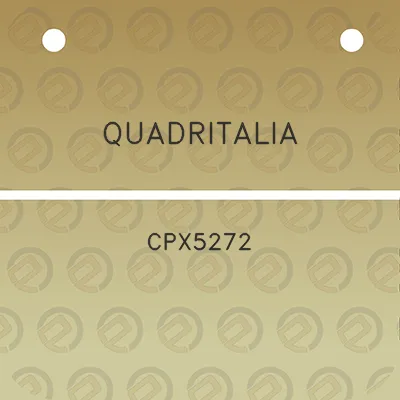 quadritalia-cpx5272