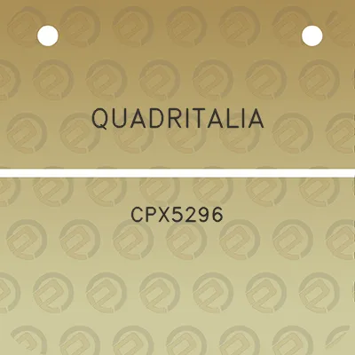 quadritalia-cpx5296