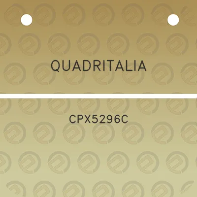 quadritalia-cpx5296c