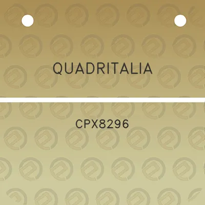 quadritalia-cpx8296