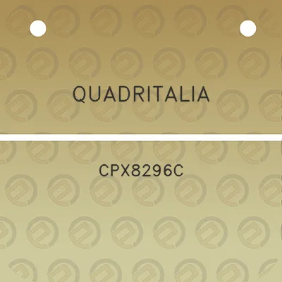 quadritalia-cpx8296c