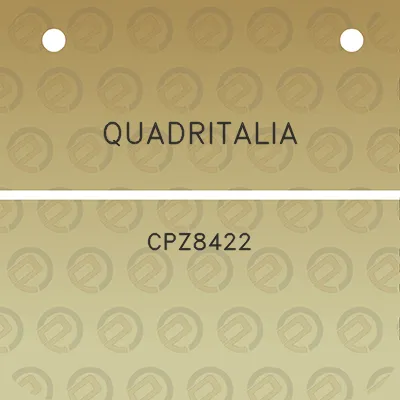 quadritalia-cpz8422