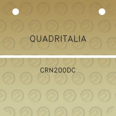 quadritalia-crn200dc