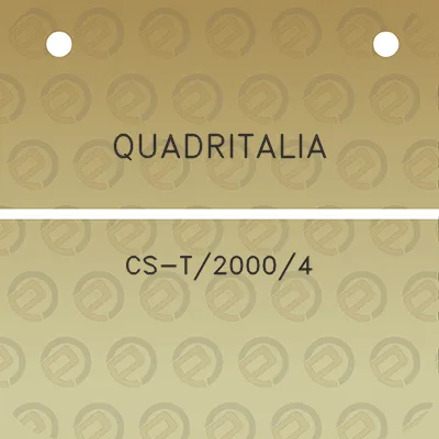 quadritalia-cs-t20004