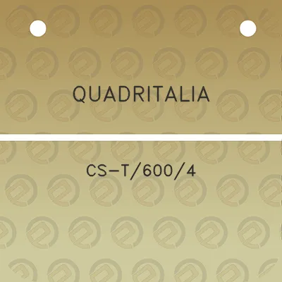 quadritalia-cs-t6004