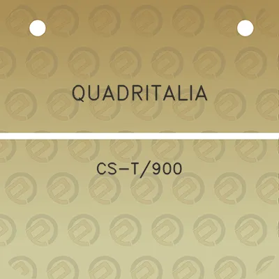 quadritalia-cs-t900