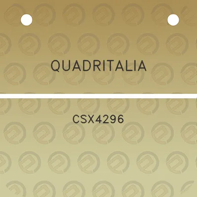 quadritalia-csx4296