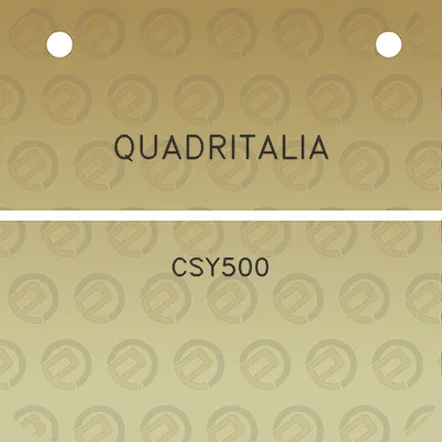 quadritalia-csy500