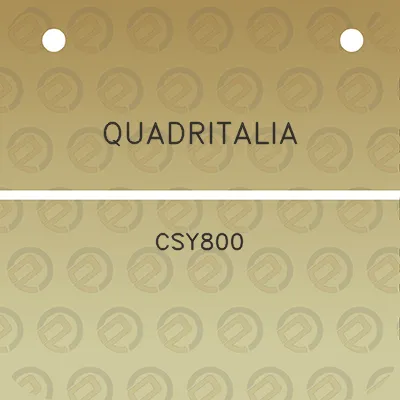 quadritalia-csy800