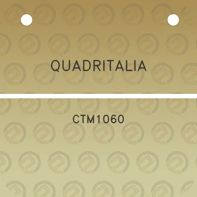 quadritalia-ctm1060