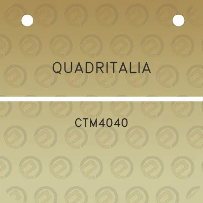 quadritalia-ctm4040