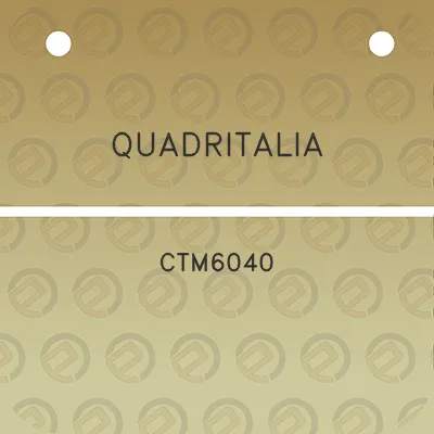 quadritalia-ctm6040