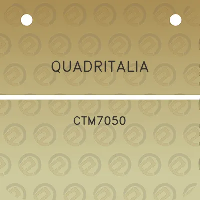 quadritalia-ctm7050