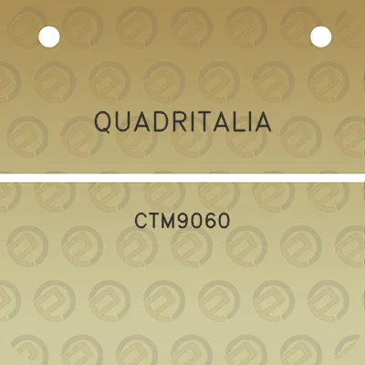 quadritalia-ctm9060