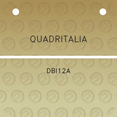 quadritalia-dbi12a