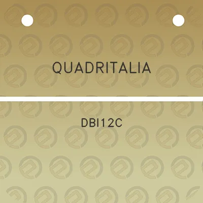 quadritalia-dbi12c