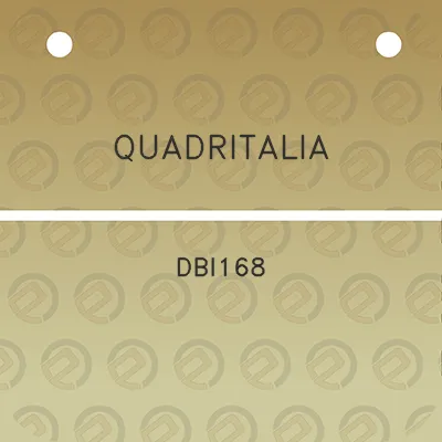 quadritalia-dbi168