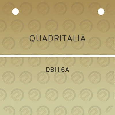 quadritalia-dbi16a