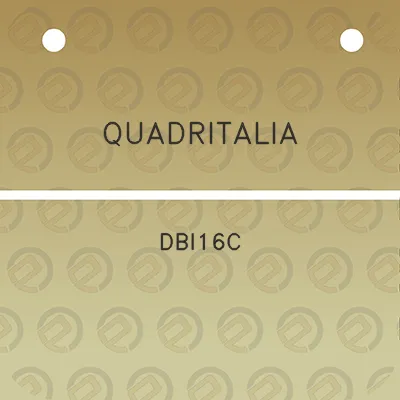 quadritalia-dbi16c