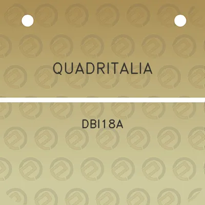 quadritalia-dbi18a