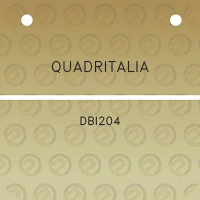 quadritalia-dbi204