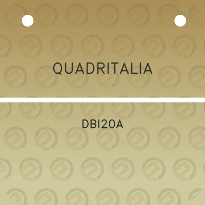 quadritalia-dbi20a