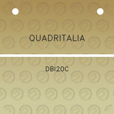 quadritalia-dbi20c