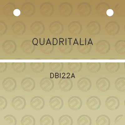 quadritalia-dbi22a