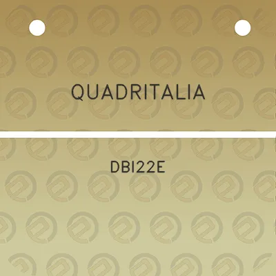 quadritalia-dbi22e