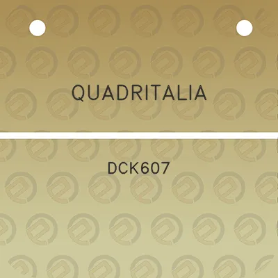 quadritalia-dck607