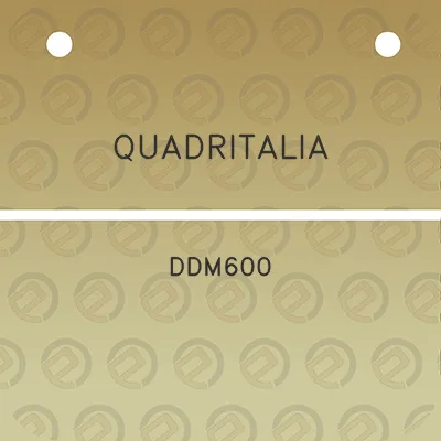 quadritalia-ddm600