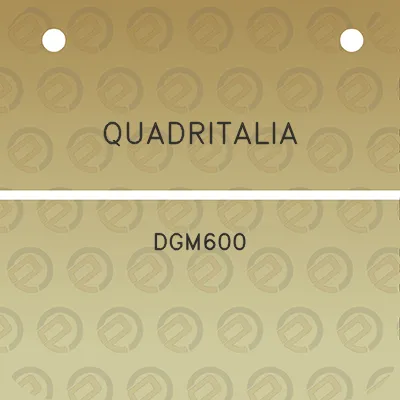 quadritalia-dgm600