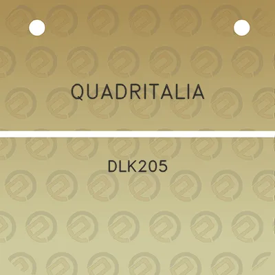 quadritalia-dlk205