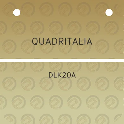 quadritalia-dlk20a