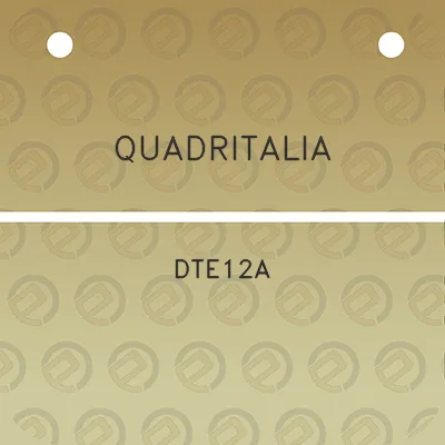 quadritalia-dte12a