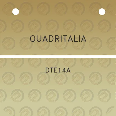 quadritalia-dte14a