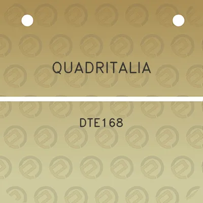 quadritalia-dte168