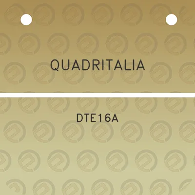 quadritalia-dte16a