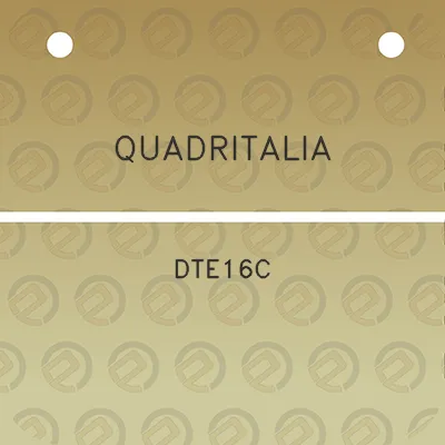 quadritalia-dte16c