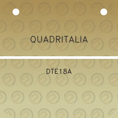 quadritalia-dte18a