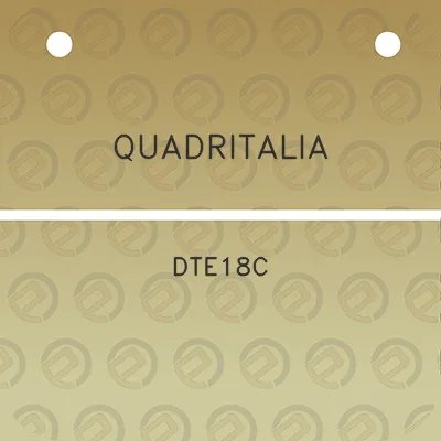 quadritalia-dte18c