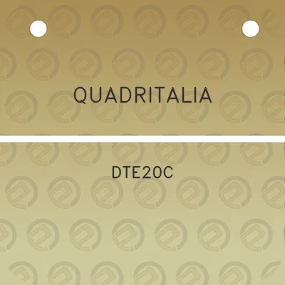 quadritalia-dte20c