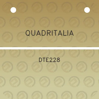 quadritalia-dte228