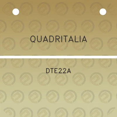 quadritalia-dte22a