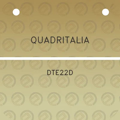 quadritalia-dte22d