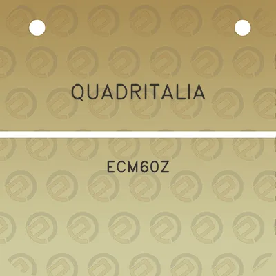 quadritalia-ecm60z