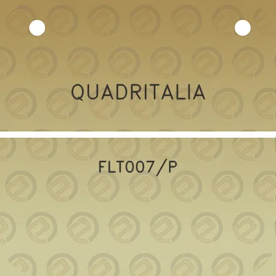 quadritalia-flt007p