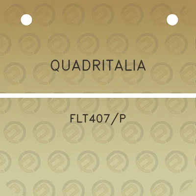 quadritalia-flt407p